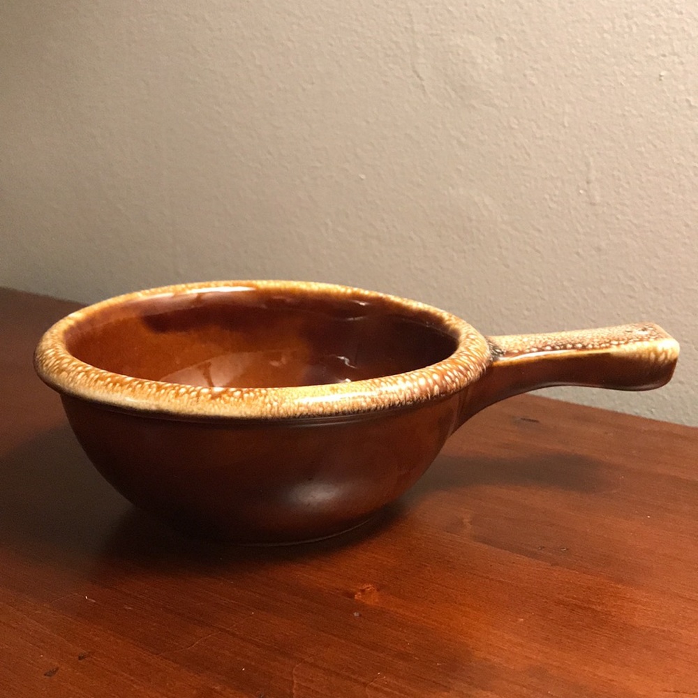 ❗️LAST CHANCE- Vintage HULL Brown Drip Individual Casserole